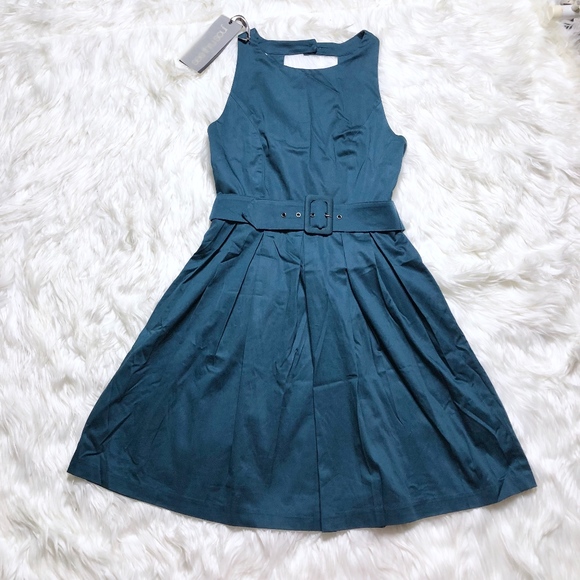 See Thru Soul Dresses & Skirts - 💕 NWT See Thru Soul A-Line Pleated Dress w/ Belt!